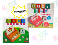 Combo Cubi Letras + Cubi Silaba Nupro - comprar online