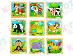 Puzzle de madera cuadrado - KIDZ juguetes