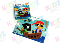 Combo Carrera de emociones + Puzzle Pirata + Puzzle Selva - KIDZ juguetes