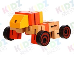 Imagen de Robot transformer articulado de madera
