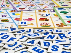 Bingo Infantil de asociacion Buscando Letras - tienda online