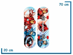 Skate Avengers Ironman Capitan America - comprar online
