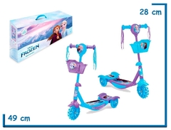 Monopatin 3 ruedas con luz y sonido Frozen - comprar online