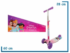 Monopatin 3 ruedas con luz Disney Princesas - comprar online