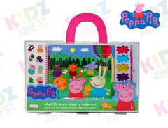 Valija acuarelas y stickers Peppa Pig - comprar online