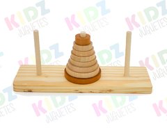 Torre Hanoi de Madera - KIDZ juguetes