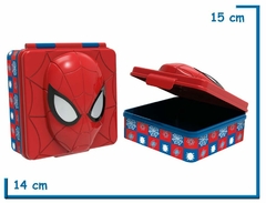 Lunchera sandwichera 3D Spiderman Marvel - comprar online