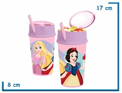 Vaso 400ml Porta Snack Disney Princesas - comprar online