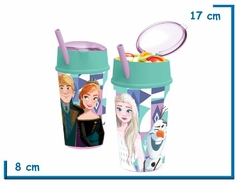 Vaso 400ml Porta Snack Frozen Disney - comprar online