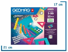 Geomag Glitter Construccion Magnetica 22 piezas - comprar online