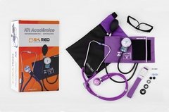 Kit Acadêmico (Ap. Pressão Art. Adulto Nylon Fecho de Contato + Estetoscópio Rappaport) – P.A. MED - online store