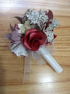 Origami - Ramo Flores De Novia - Bouquet De Flores en internet