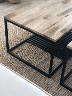 mesa RATONA madera y hierro