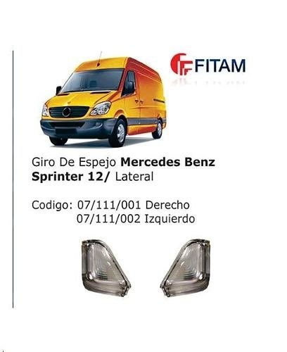 Faro Giro De Espejo Mercedes Benz Sprinter 2012