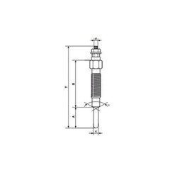 Bujia De Precalentamiento Mitsubishi Lancer 1.5