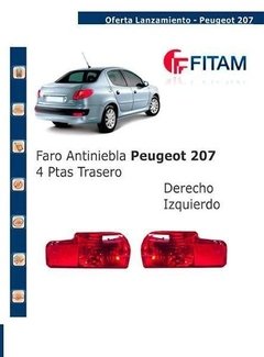 Faro Antiniebla Peugeot 207 Fitam