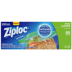 Ziploc® Bolsas Para Llevar x 50 unidades - ChangoNet