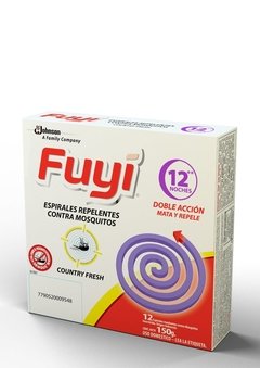 Fuyí Espirales Country Fresh Doble Acción x12 - ChangoNet