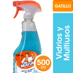 Limpiador Líquido Vidrios y Multiusos Mr Músculo Original Gatillo 500ml
