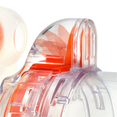 Aerocámara AeroChamber Flow-Vu Naranja - comprar online