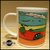 Taza Polímero Paisaje Auto