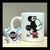 Taza Cerámica Mickey y Minnie Enamorados