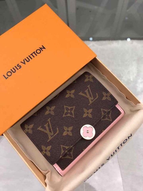 BOLSA LOUIS VUITTON FLORE MONOGRAM ROSA CLARO