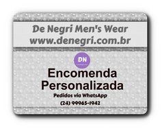 Encomenda Personalizada ATACADO - Cód. 10211230 -  De Negri Men's Wear