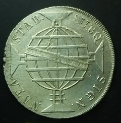 Brasil 960 Réis 1817R S/8R MEXICO 1813JJ VAR60B (E)
