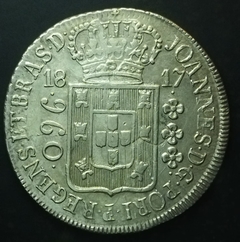 Brasil 960 Réis 1817R S/8R COLONIAL VAR14-A LUP