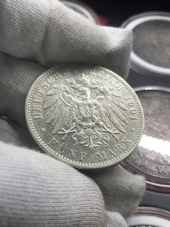 Hamburgo - Alemanha - 5 Mark - 1901 - comprar online