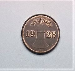 Alemanha 1 reichspfennig, 1928A - comprar online