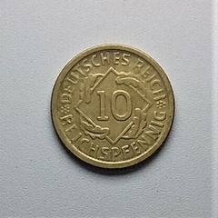 Alemanha 10 reichspfennig, 1925D KM# 40 - comprar online