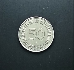 Alemanha 50 pfennig, 1950
