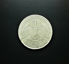 Alemanha 10 marcos, 1972 KM# 131