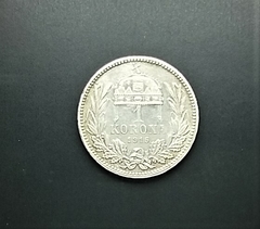 Hungria 1 coroa, 1915KB KM# 492