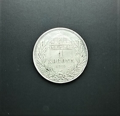 Hungria 1 coroa, 1914KB