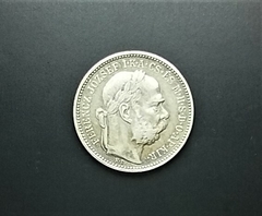 Hungria 1 coroa, 1895 KM# 484 - comprar online