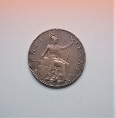 Reino Unido ½ pence, 1909 KM# 793