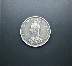 Reino Unido 1 shilling, 1887 KM# 761 - comprar online