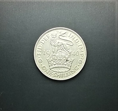 Reino Unido 1 shilling, 1940 KM# 853