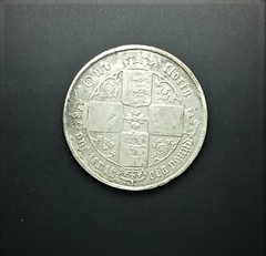 Reino Unido 2 shillings (florin), 1864 KM# 746