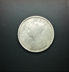 Reino Unido 2 shillings (florin), 1864 KM# 746 - comprar online