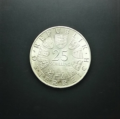 Áustria 25 schilling, 1965 KM# 2897