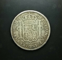 Bolívia 8 reales, 1800 Carolus IIII KM# 73
