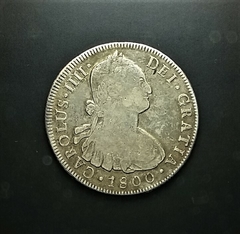 Bolívia 8 reales, 1800 Carolus IIII KM# 73 - comprar online