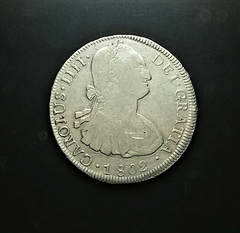 Bolívia 8 reales, 1802 Carulos IIII KM# 73 na internet