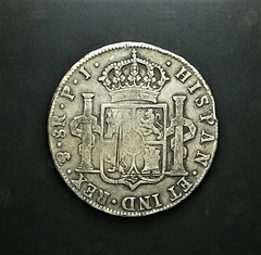 Bolívia 8 reales,1808 Carolus IIII KM# 73