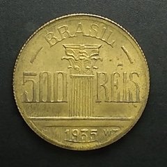 Brasil 500 Réis 1935 Feijó SOB/FC