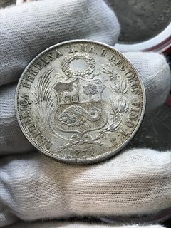 Peru - 1 Sol - 1874 - comprar online